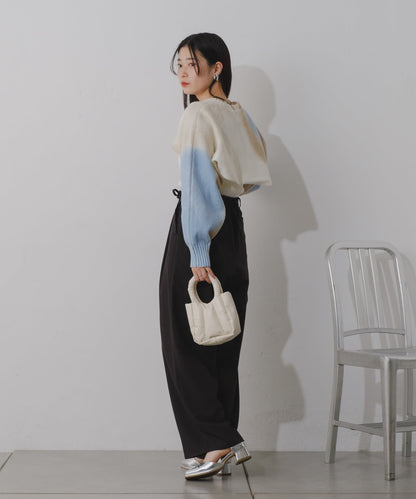 【2024SS/3尺碼展開/尺碼】褶皺休閒褲