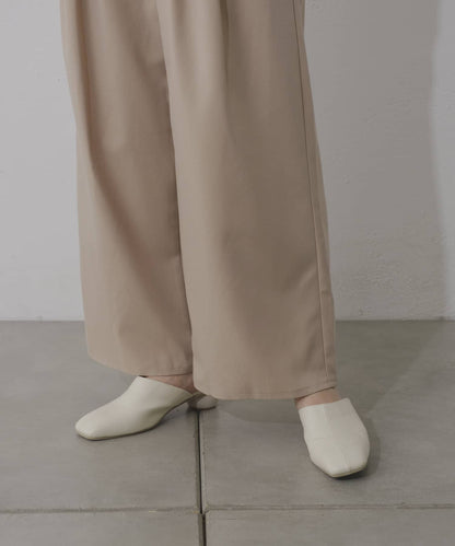 【2024SS/3尺碼展開/尺碼】褶皺休閒褲