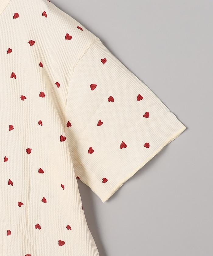 聯名重 心形T恤 純色短褲 室內套裝