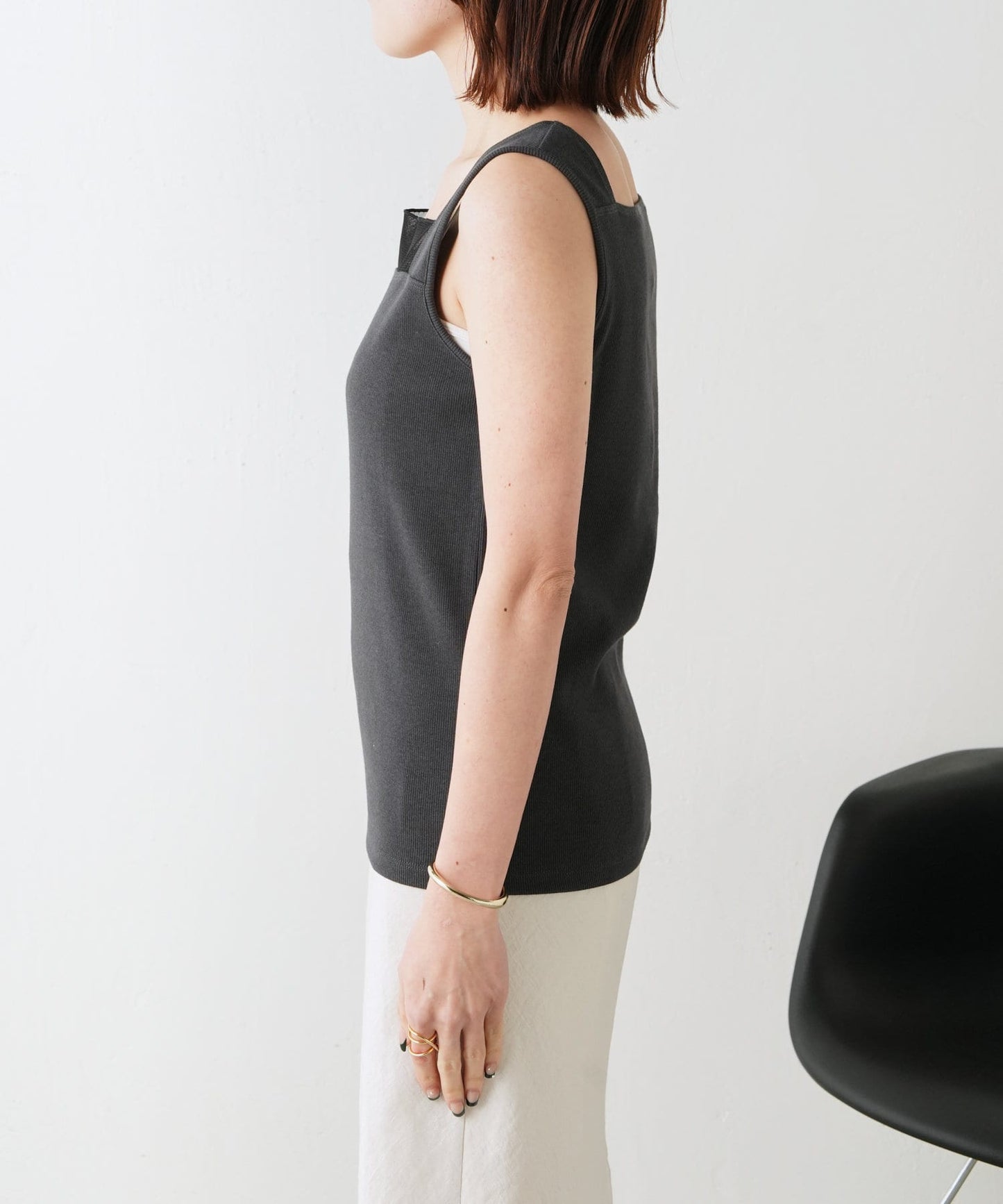 【C′NOTE/筆記】透視拼接方形背心