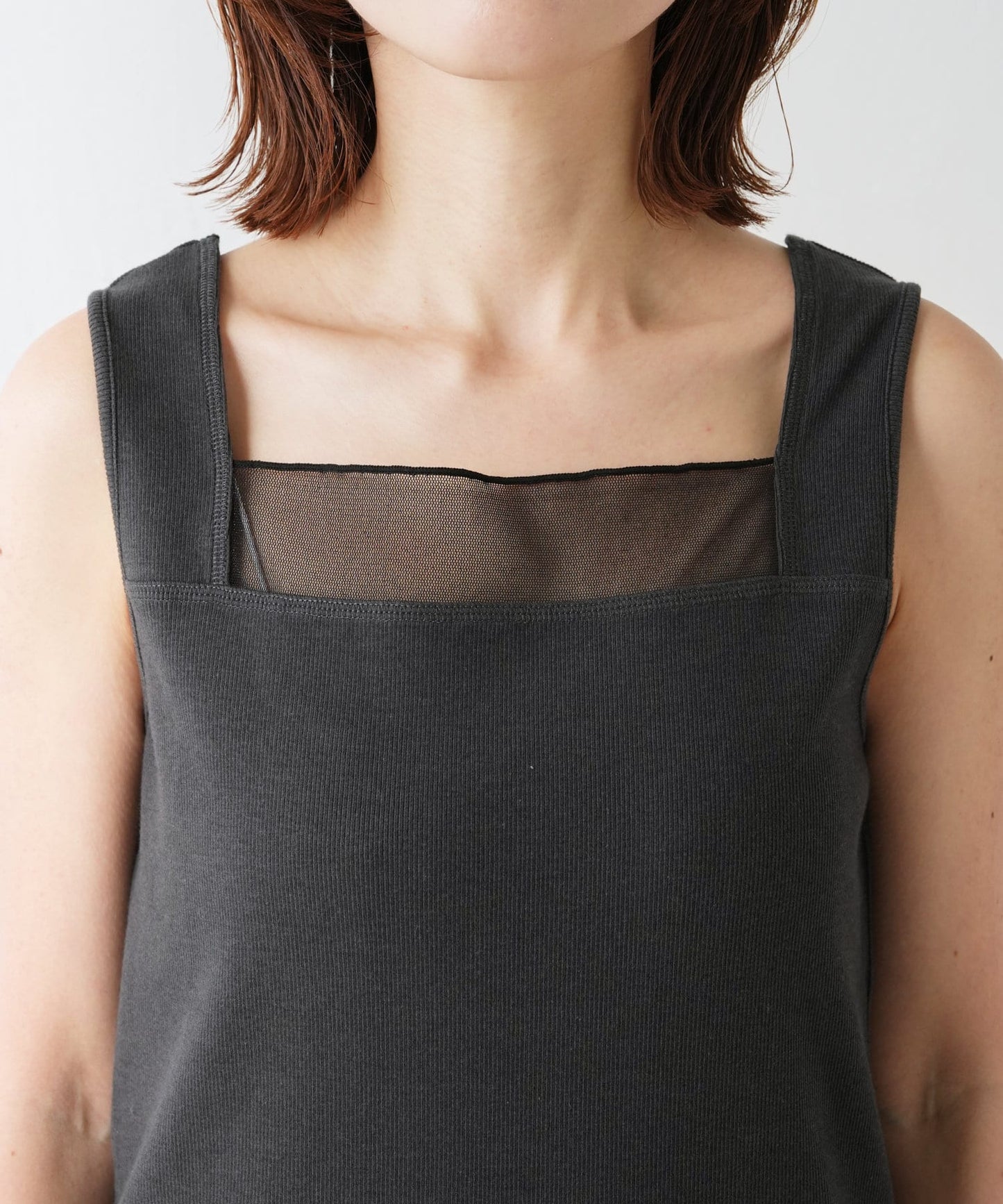 【C′NOTE/筆記】透視拼接方形背心