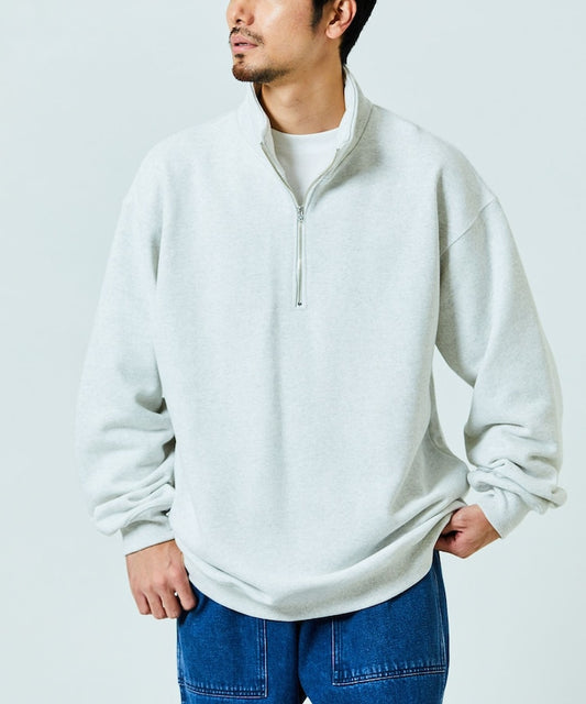 15盎司 重量半拉鍊衛衣 美國棉