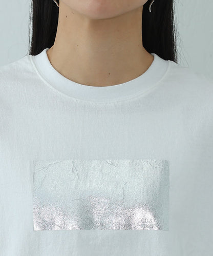 12/天竺箔印花T恤