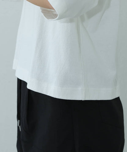 12/天竺箔印花T恤