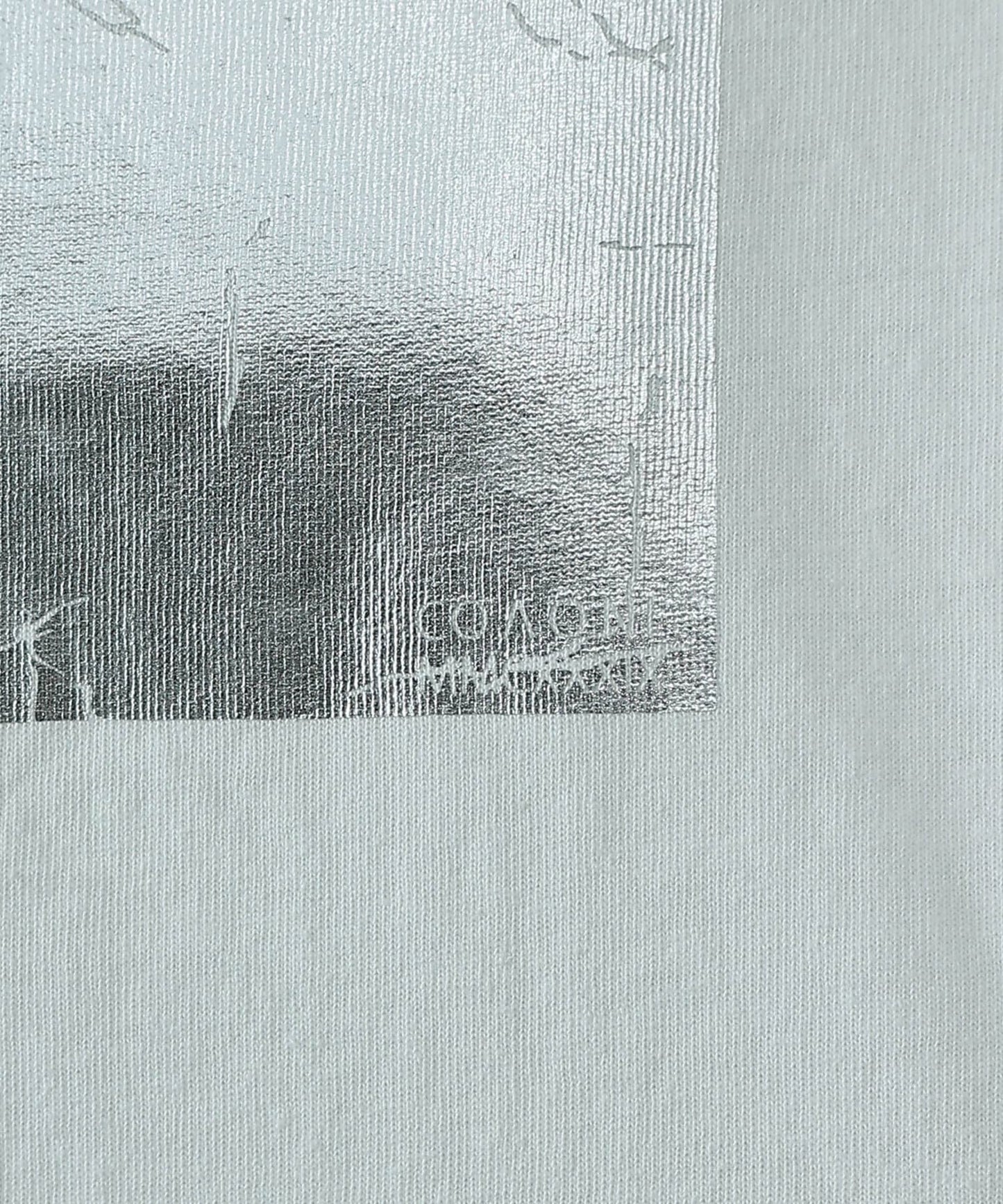 12/天竺箔印花T恤