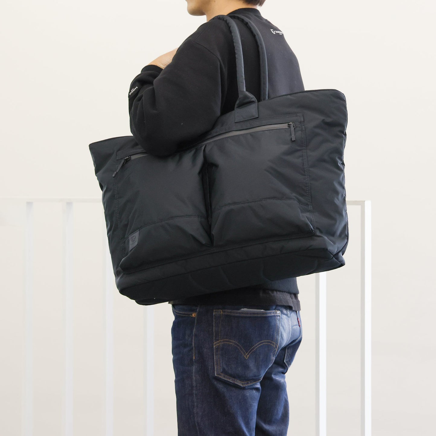 MASTER NAVY TOTE BAG (XL)