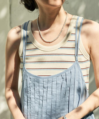 華夫格紋雙面穿背心