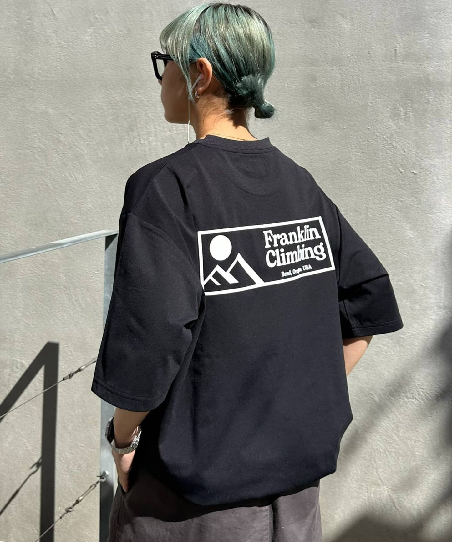 【Franklin Climbing】圖形背部Logo短袖T恤
