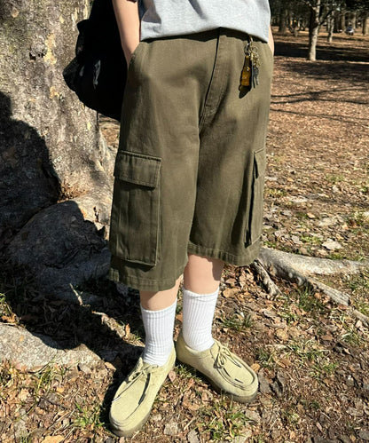 【UNISEX】半身貨物褲