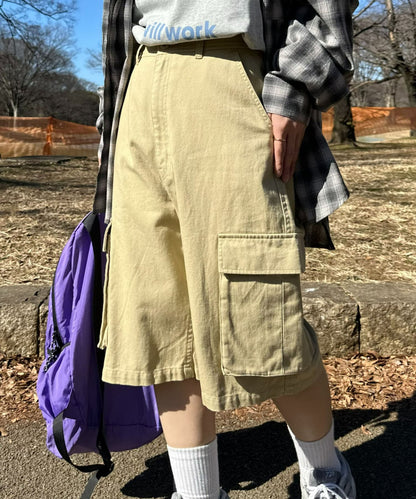 【UNISEX】半身貨物褲