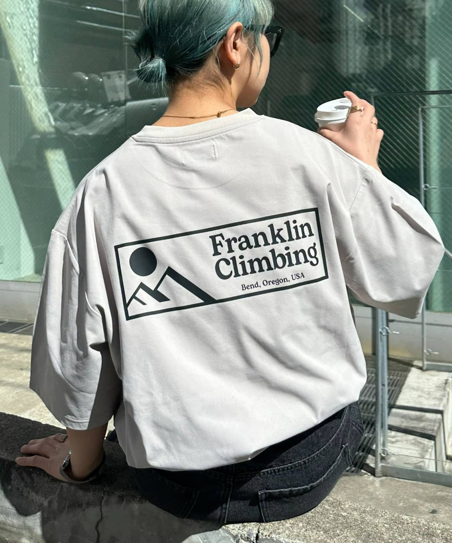 【Franklin Climbing】圖形背部Logo短袖T恤