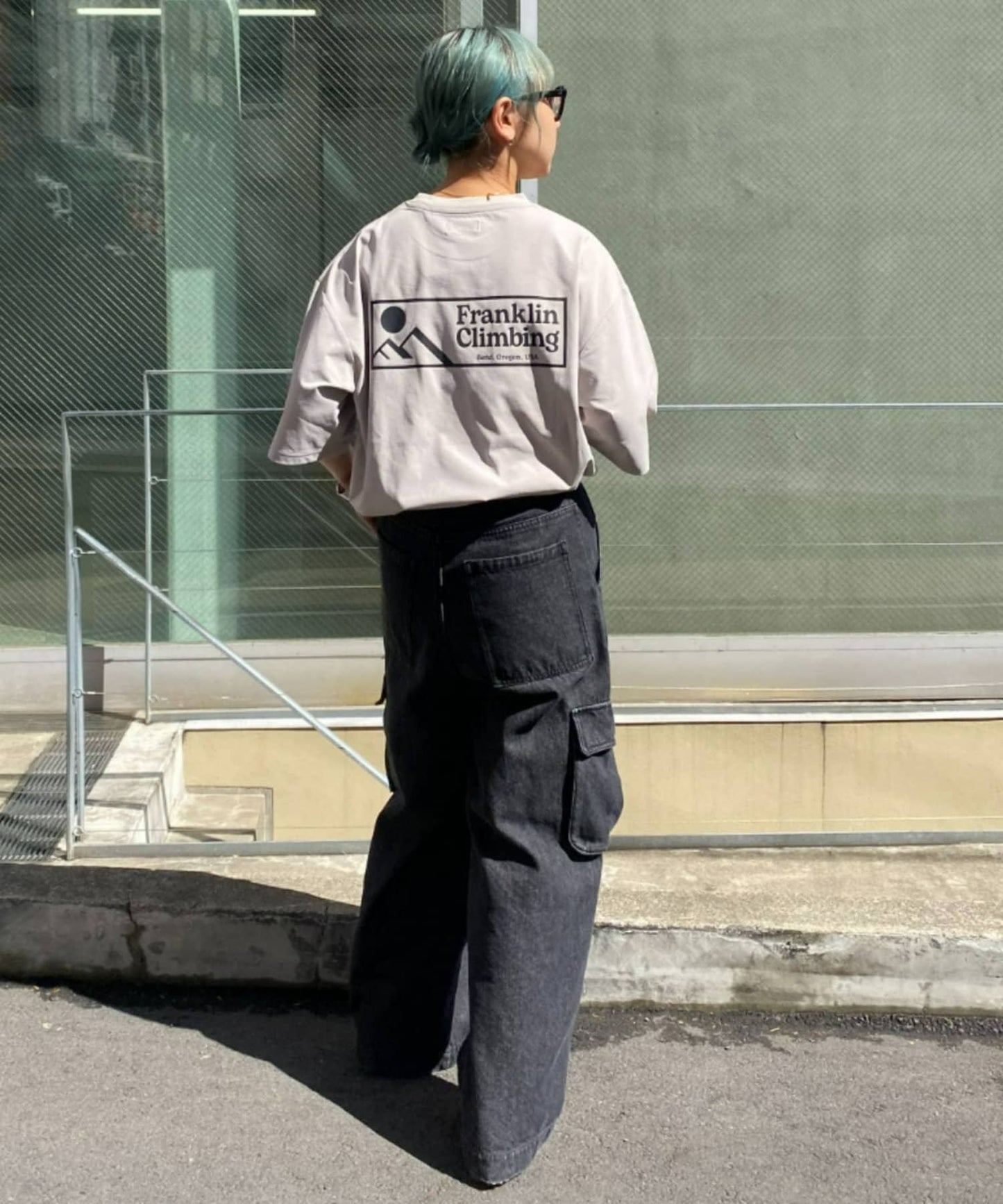 【Franklin Climbing】圖形背部Logo短袖T恤