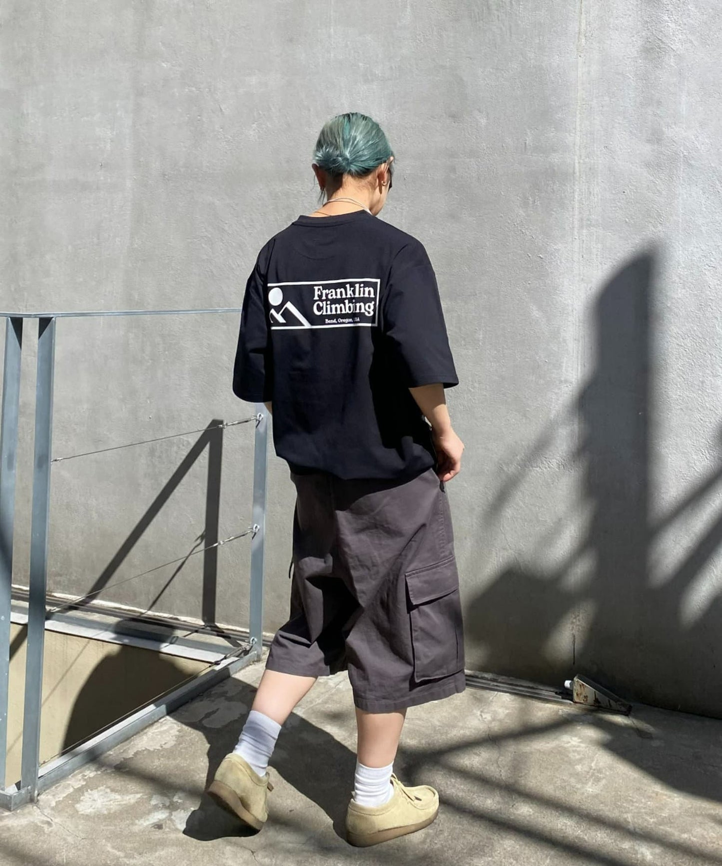 【Franklin Climbing】圖形背部Logo短袖T恤