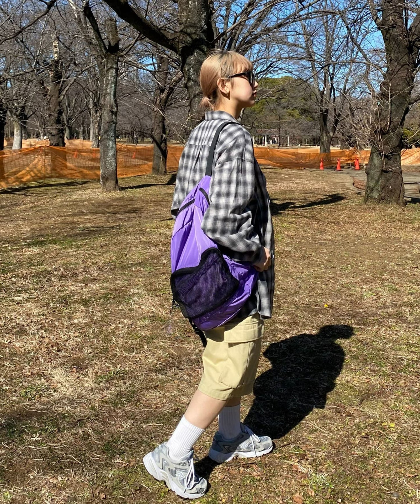 【UNISEX】半身貨物褲