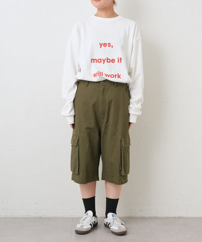【UNISEX】半身貨物褲
