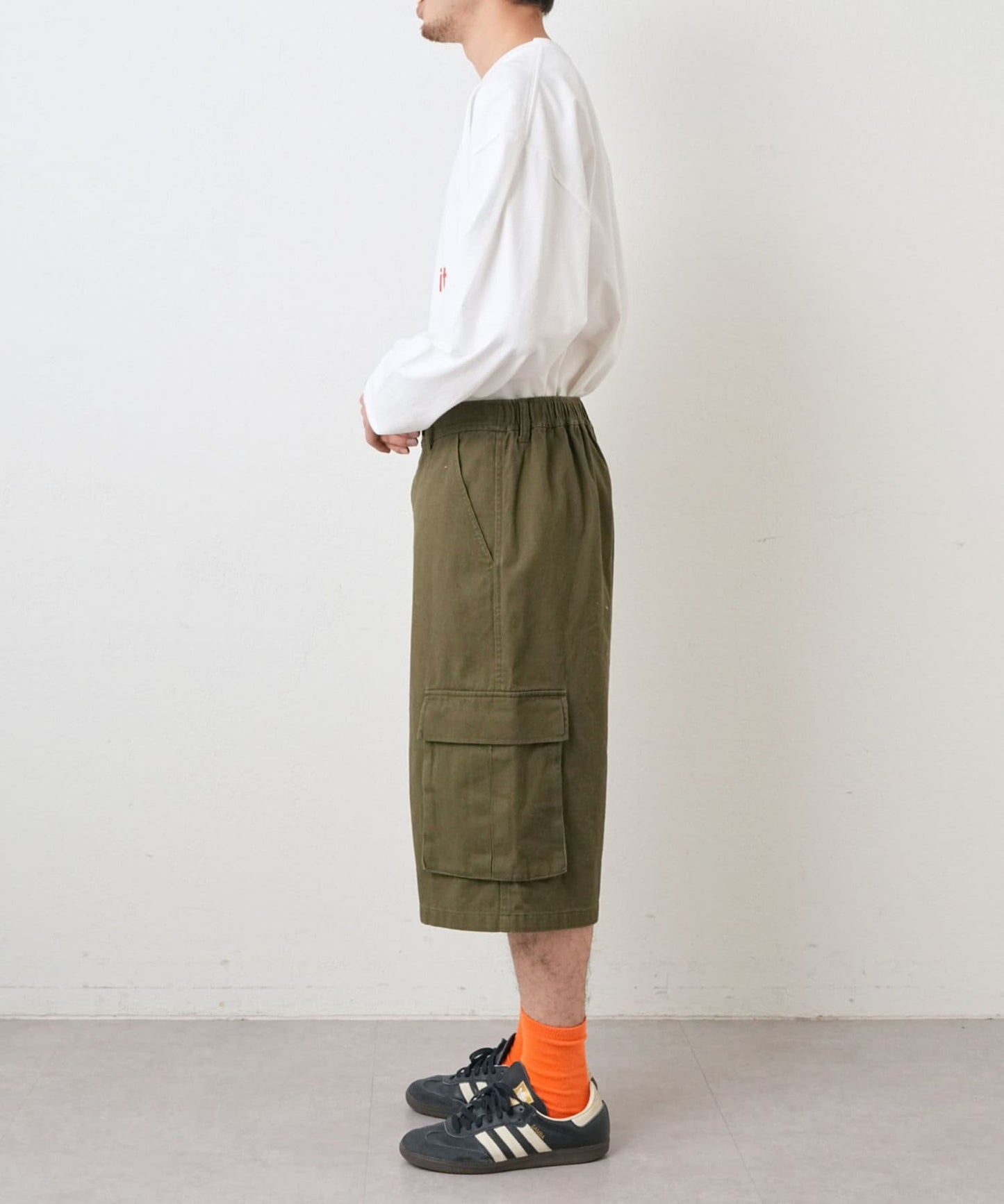 【UNISEX】半身貨物褲