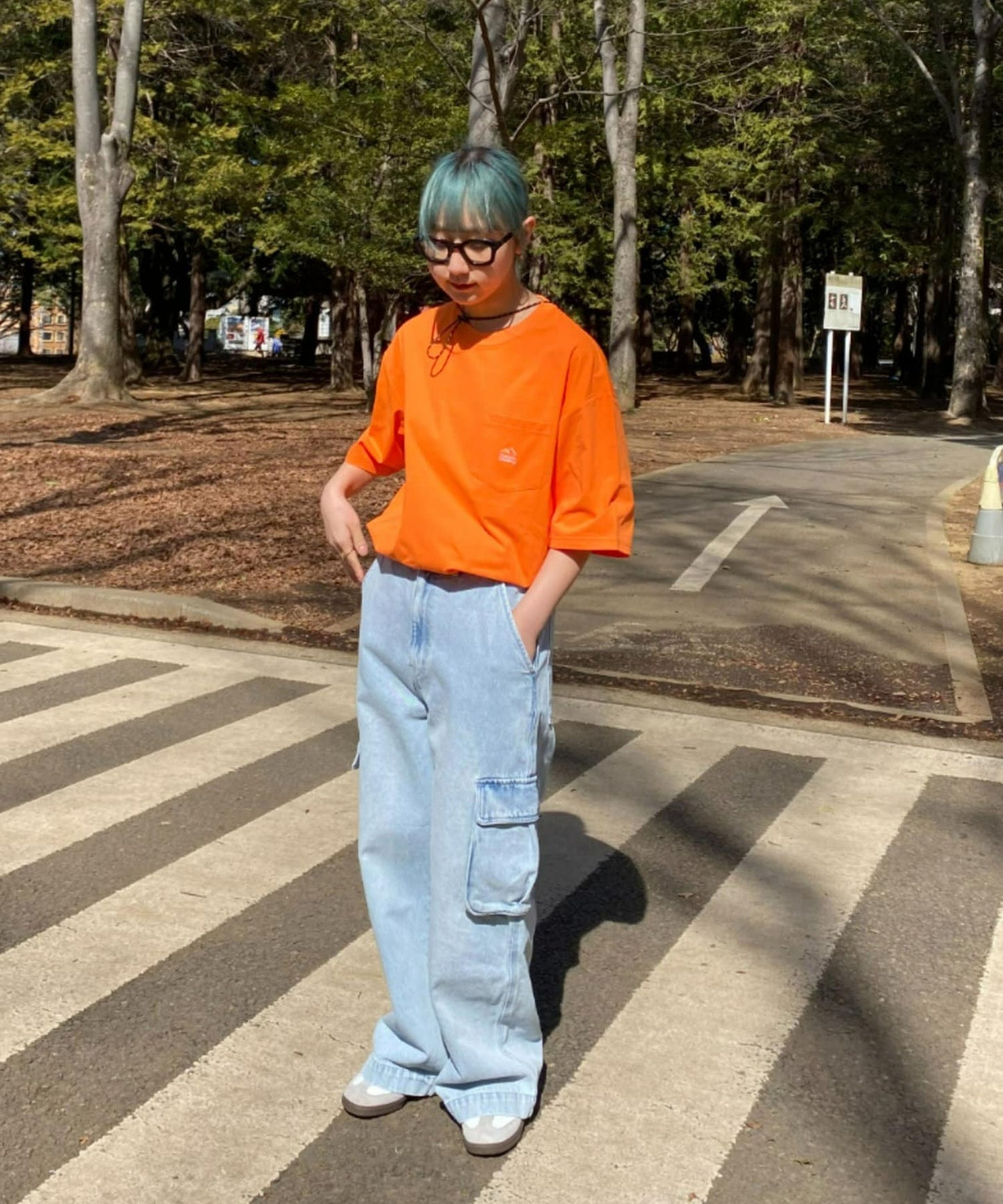 【Franklin Climbing】一點刺繡口袋短袖T恤