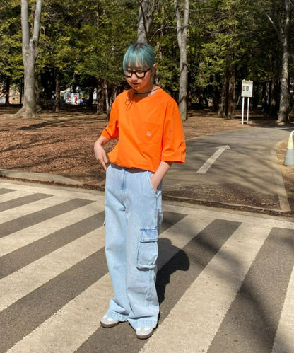 【Franklin Climbing】一點刺繡口袋短袖T恤