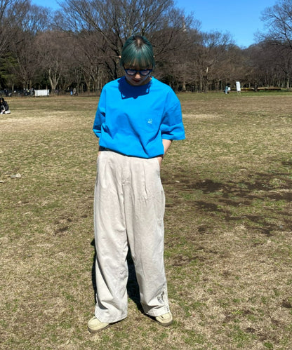 【Franklin Climbing】一點刺繡口袋短袖T恤