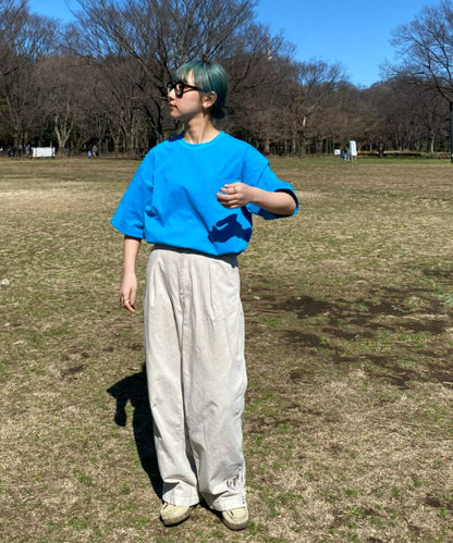 【Franklin Climbing】一點刺繡口袋短袖T恤