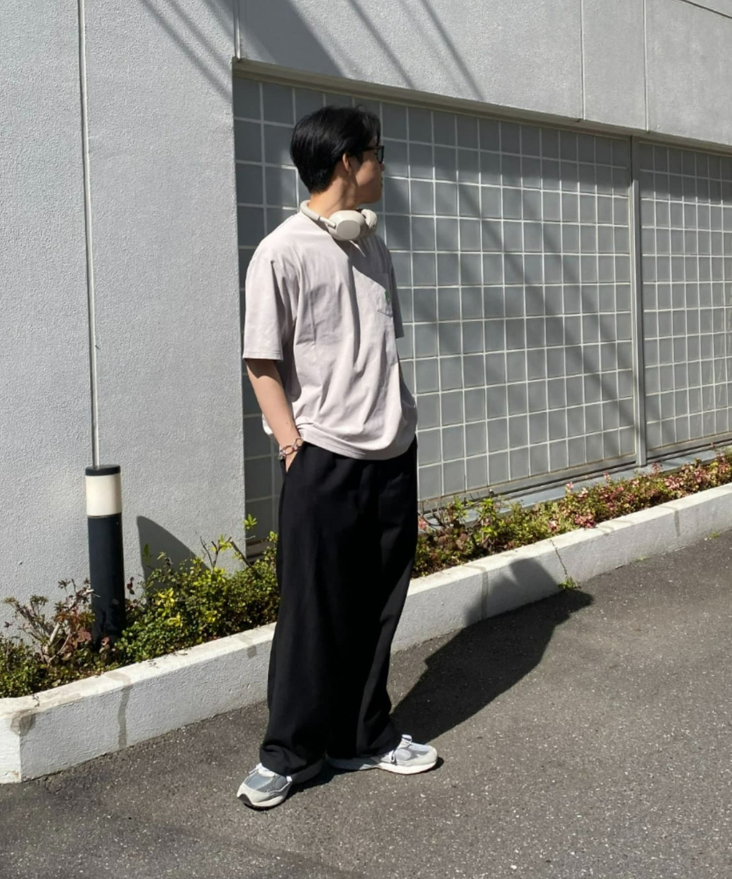 【Franklin Climbing】一點刺繡口袋短袖T恤