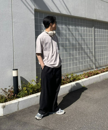 【Franklin Climbing】一點刺繡口袋短袖T恤