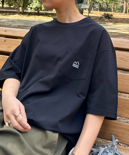 【Franklin Climbing】一點刺繡口袋短袖T恤