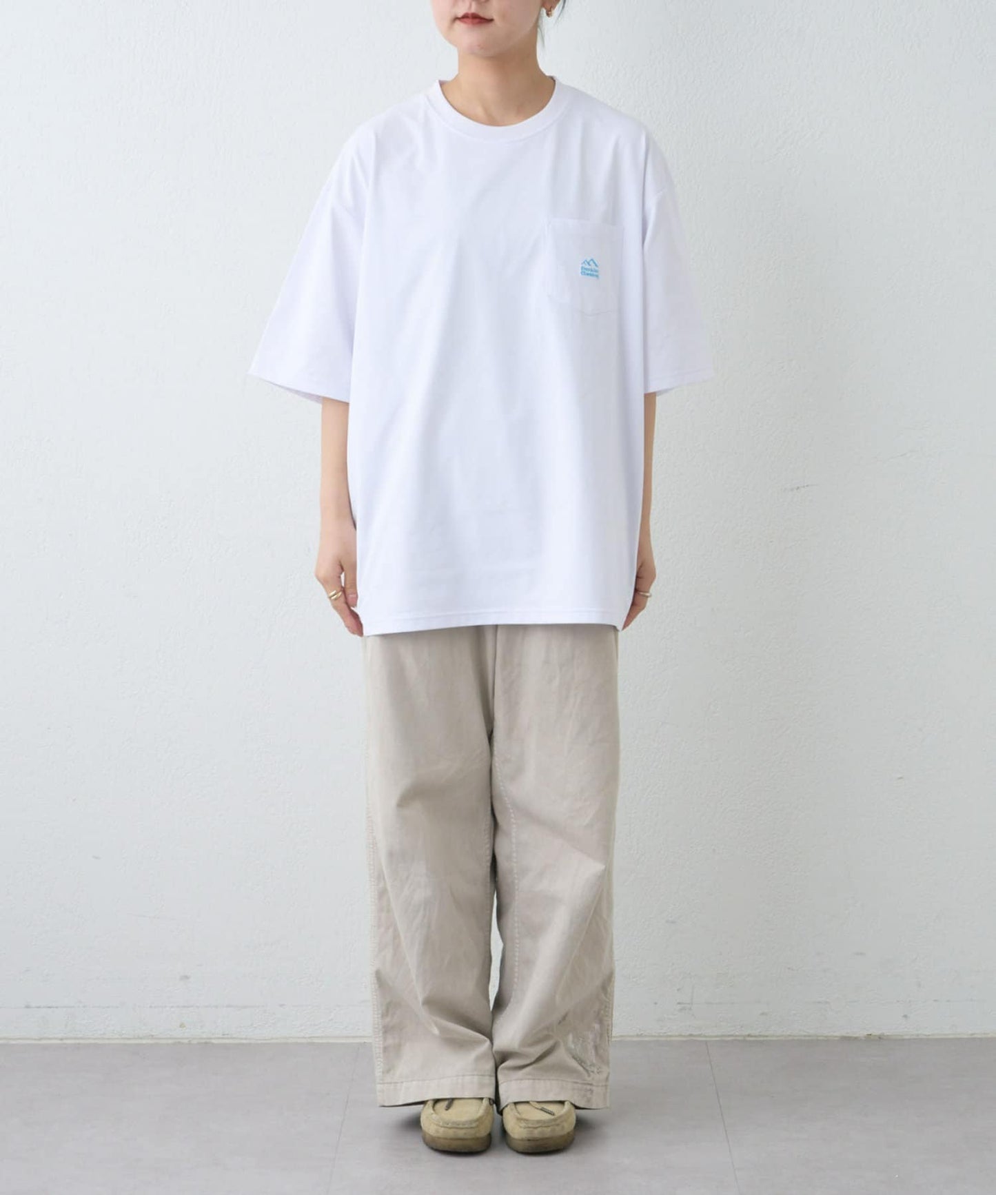 【Franklin Climbing】一點刺繡口袋短袖T恤