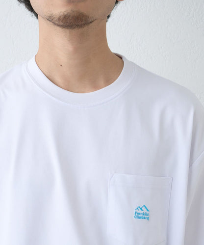 【Franklin Climbing】一點刺繡口袋短袖T恤