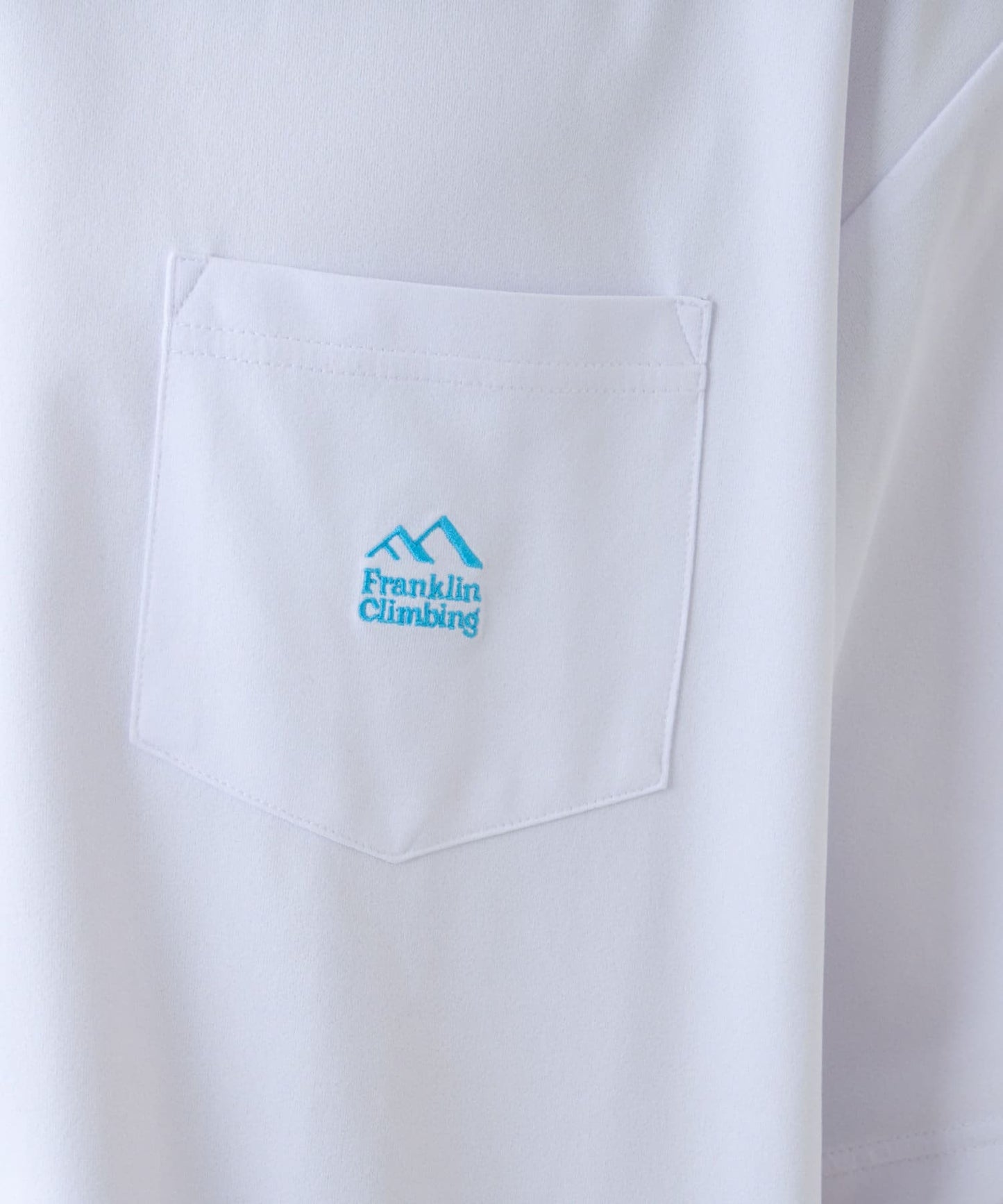【Franklin Climbing】一點刺繡口袋短袖T恤