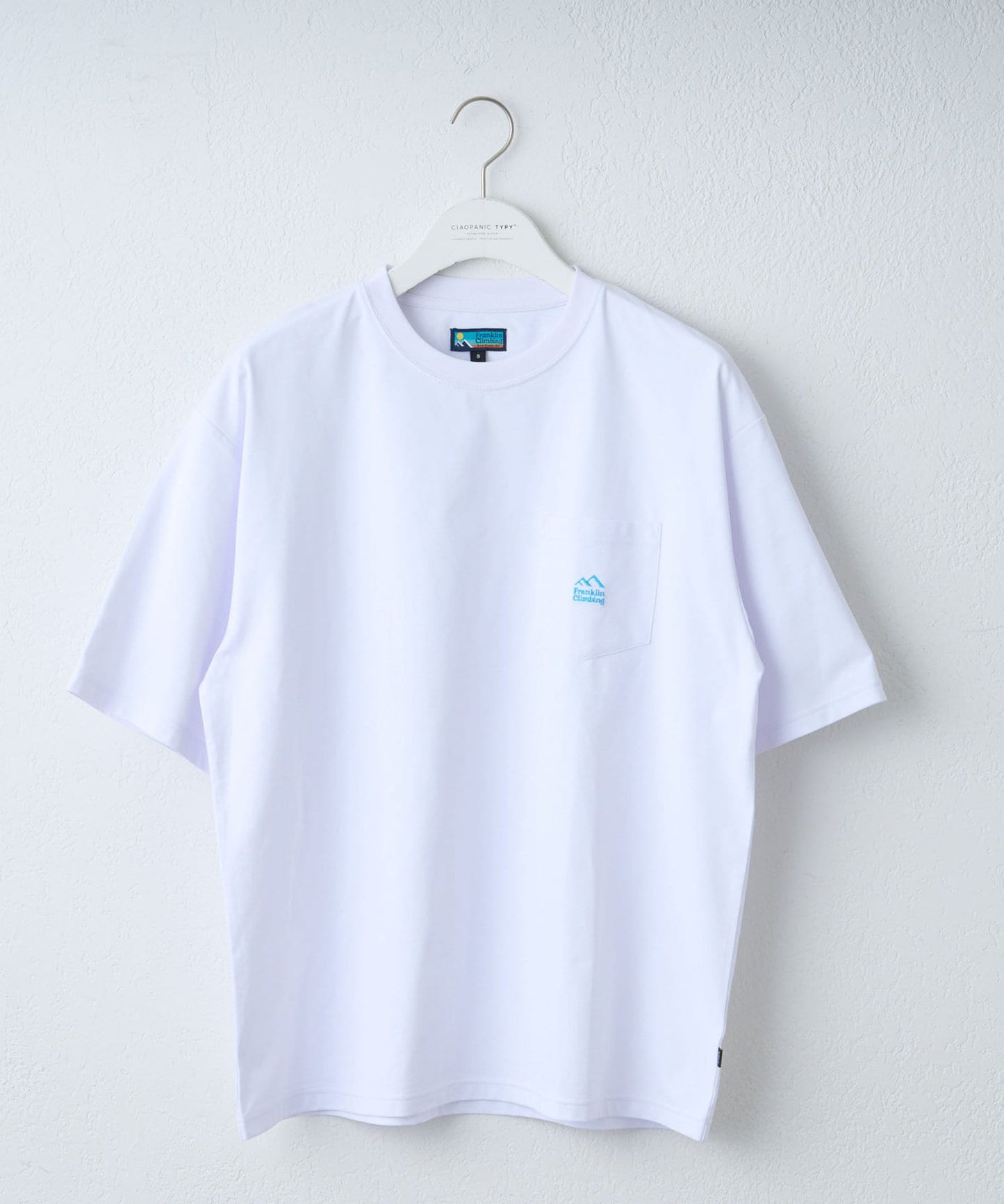 【Franklin Climbing】一點刺繡口袋短袖T恤