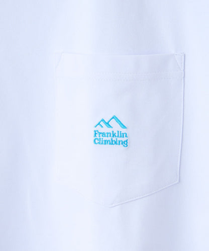 【Franklin Climbing】一點刺繡口袋短袖T恤