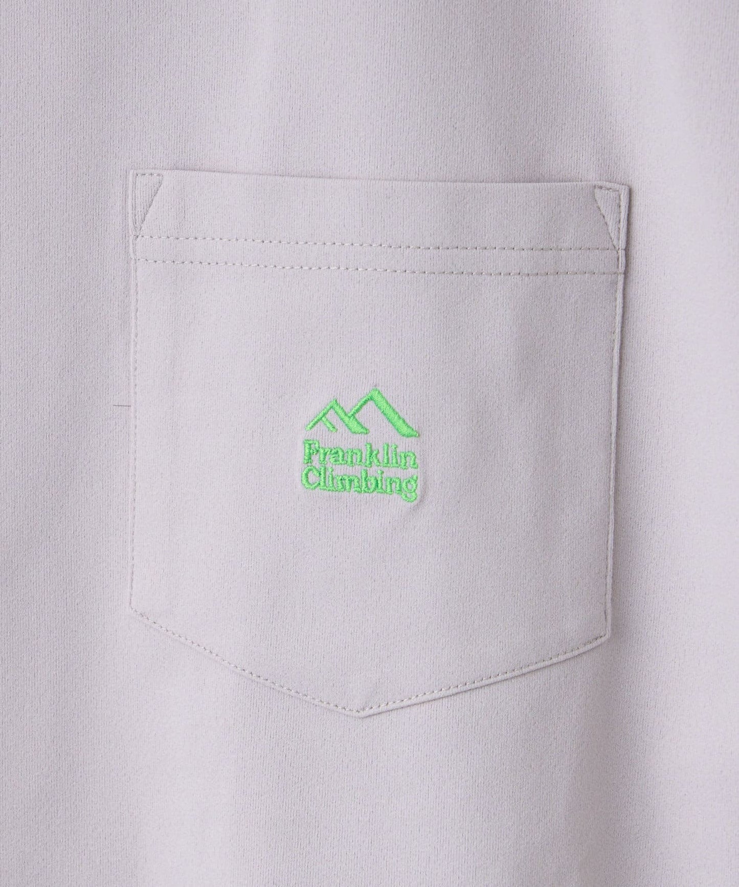 【Franklin Climbing】一點刺繡口袋短袖T恤