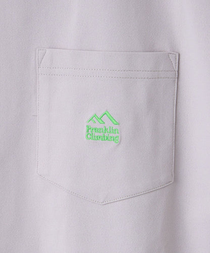 【Franklin Climbing】一點刺繡口袋短袖T恤