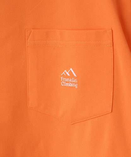 【Franklin Climbing】一點刺繡口袋短袖T恤