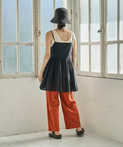 印度卡什米爾吊帶長款束腰襯衫