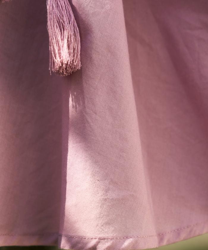 印度卡什米爾吊帶長款束腰襯衫