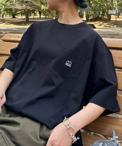 【Franklin Climbing】一點刺繡口袋短袖T恤