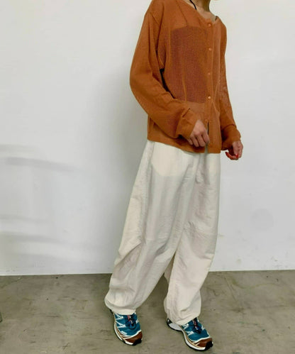 2WAY網眼針織開衫