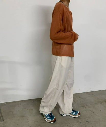 2WAY網眼針織開衫