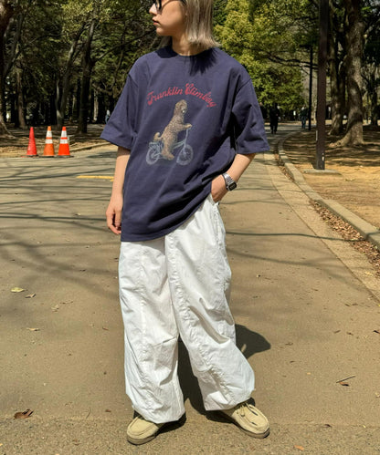 【Franklin Climbing】拉布拉多犬&電動自行車短袖T恤