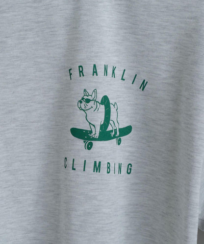 【Franklin Climbing】鬥牛犬滑板短袖T恤