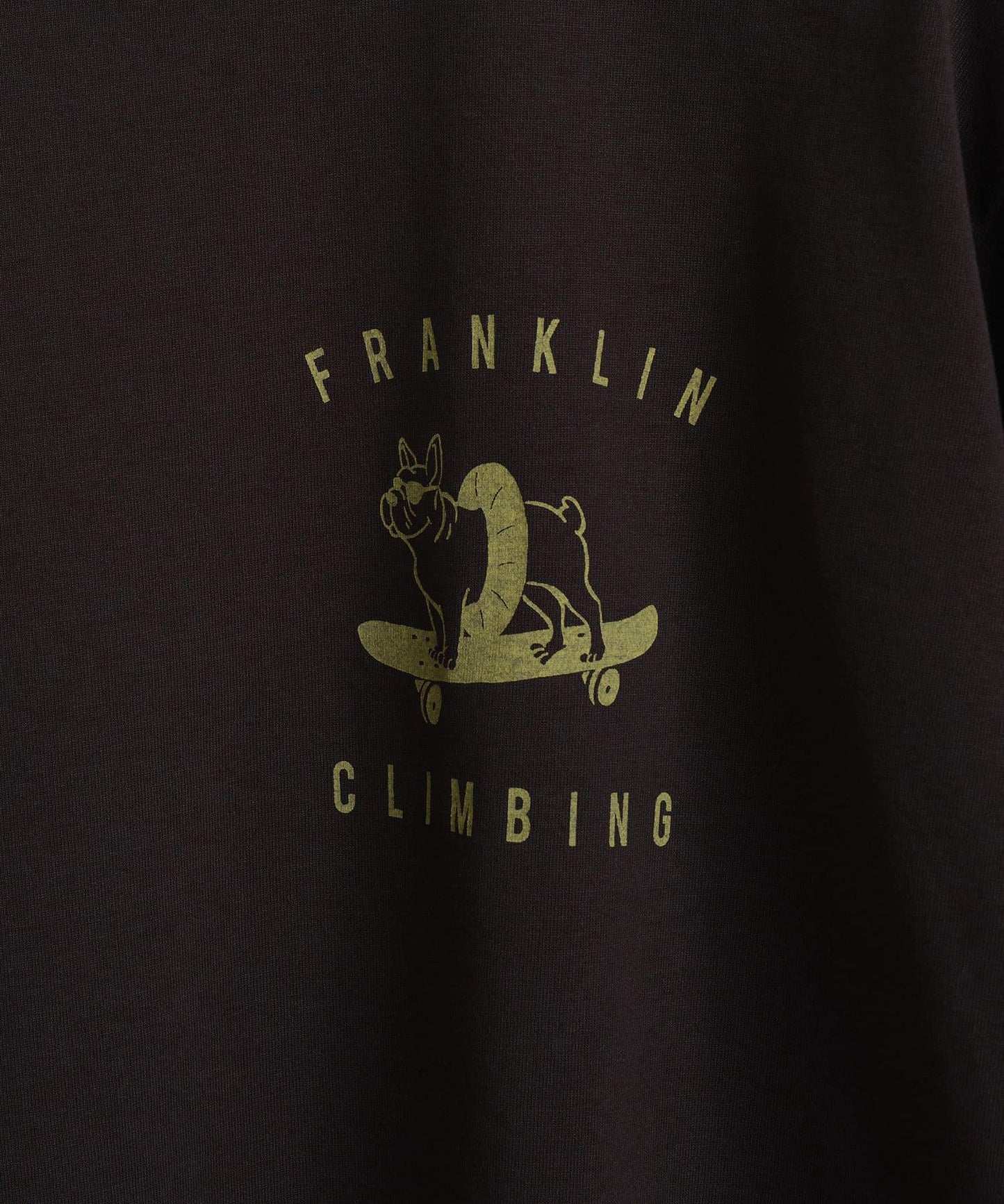【Franklin Climbing】鬥牛犬滑板短袖T恤