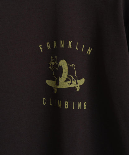 【Franklin Climbing】鬥牛犬滑板短袖T恤