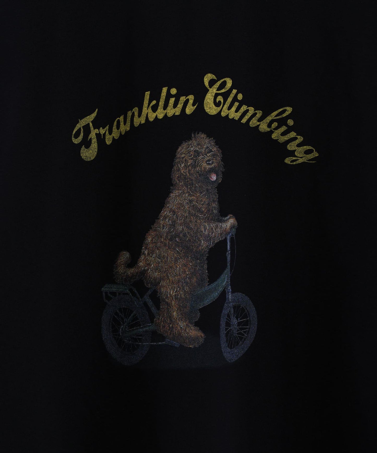 【Franklin Climbing】拉布拉多犬&電動自行車短袖T恤