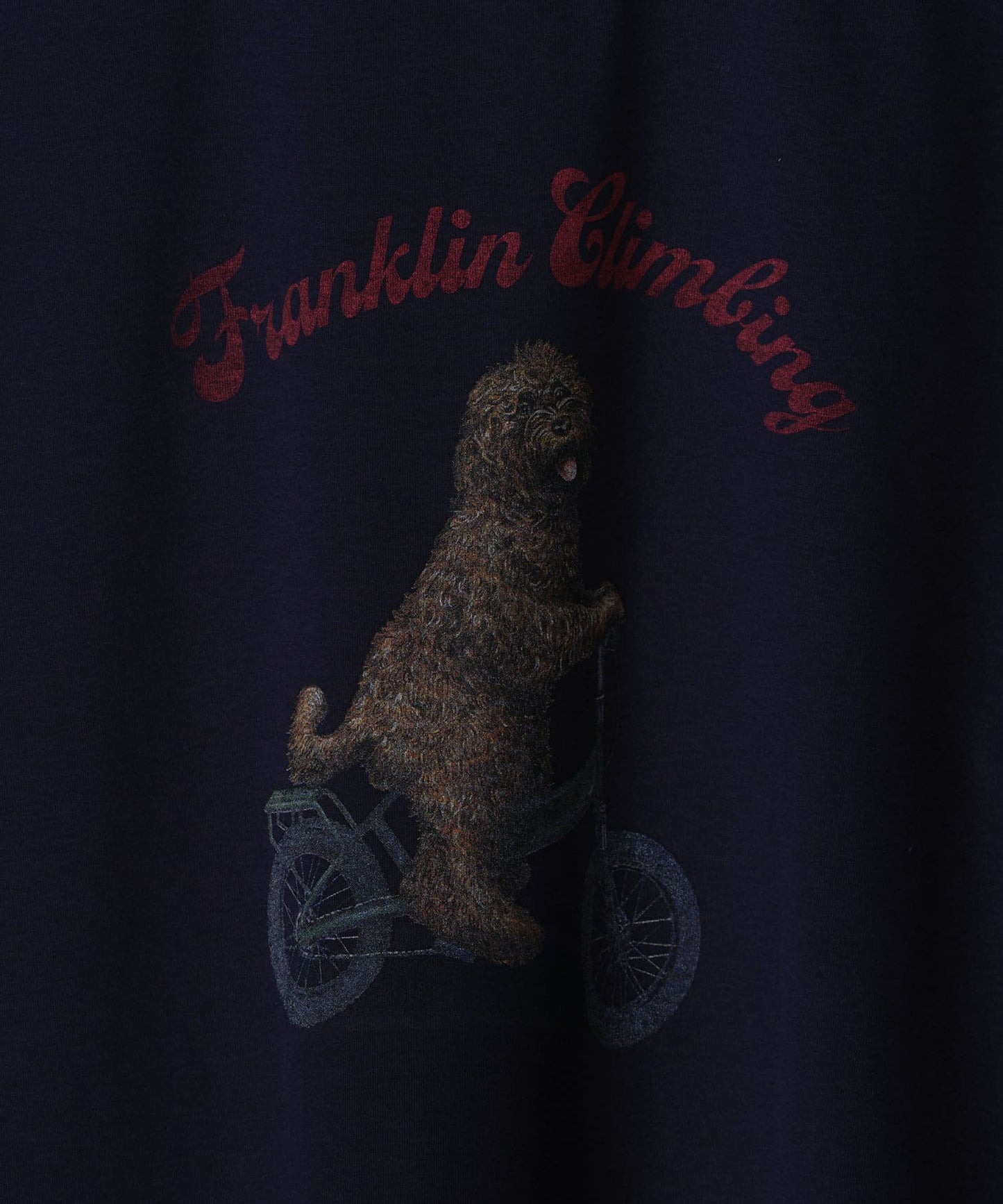【Franklin Climbing】拉布拉多犬&電動自行車短袖T恤