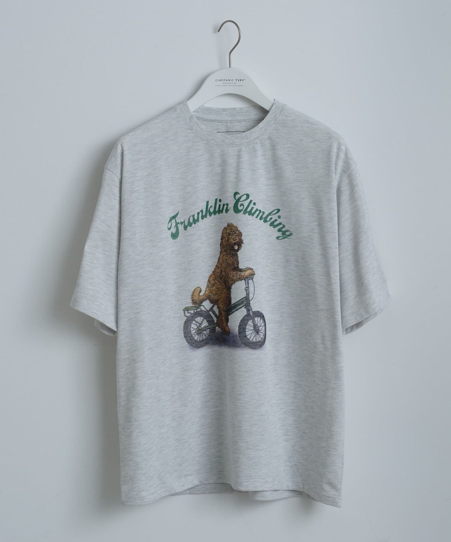 【Franklin Climbing】拉布拉多犬&電動自行車短袖T恤