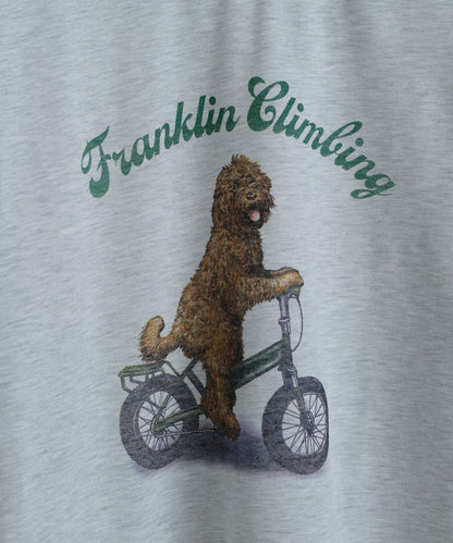 【Franklin Climbing】拉布拉多犬&電動自行車短袖T恤