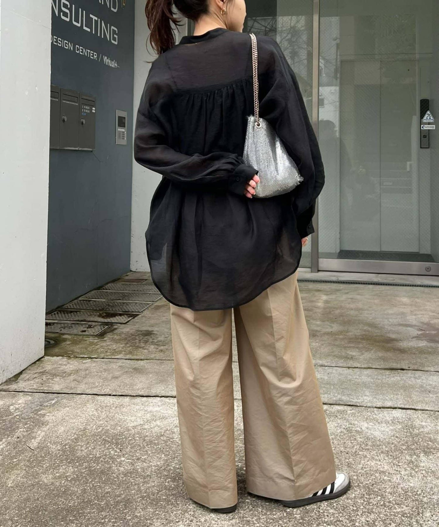 透明領帶襯衫