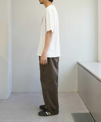 【UNISEX】信息印花短袖T恤